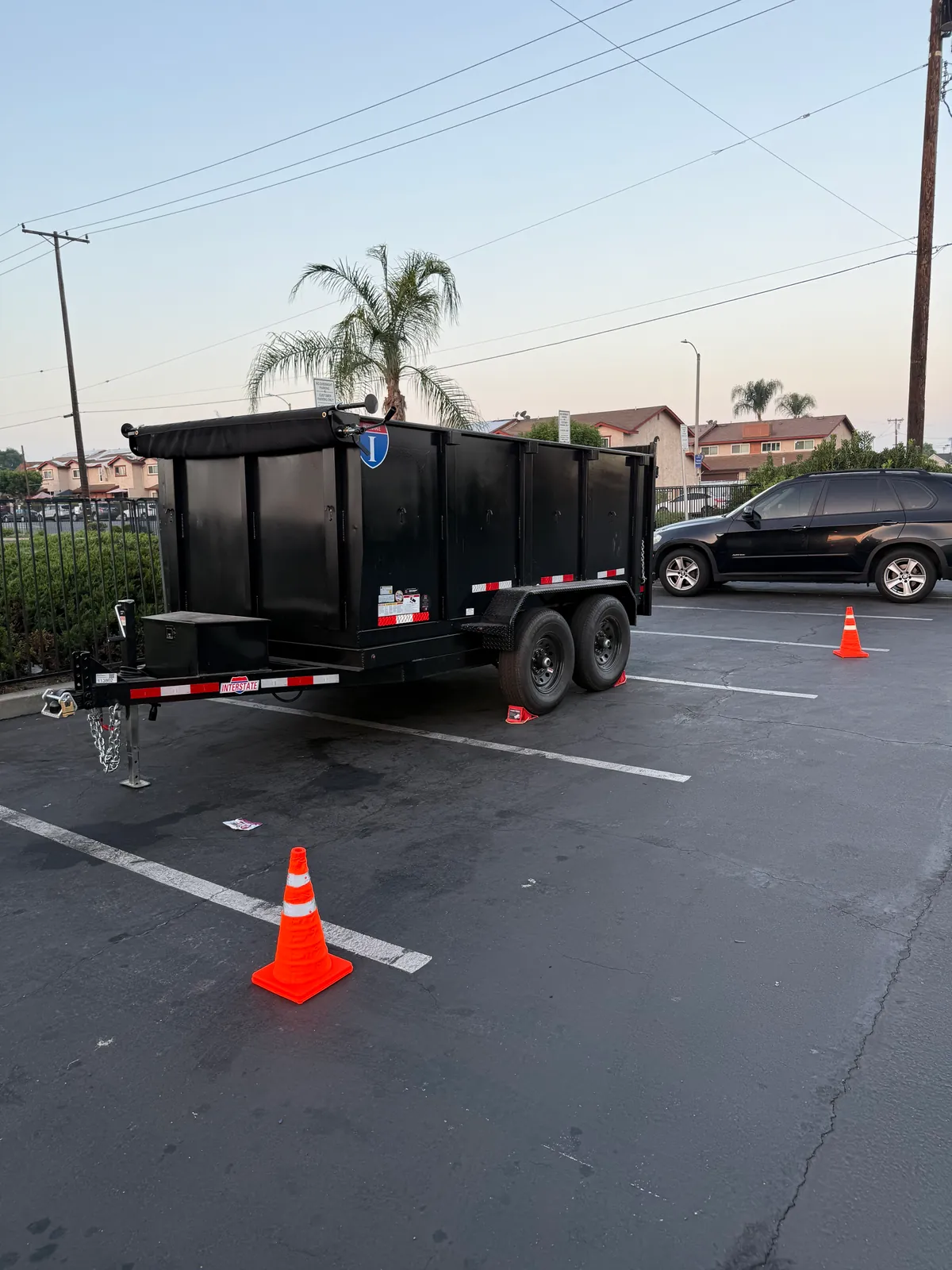 Junk Mint 12-Yard Commercial Dumpster Trailer